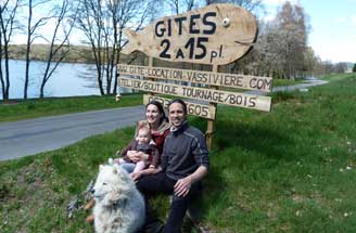 gite location vassiviere enseigne poisson